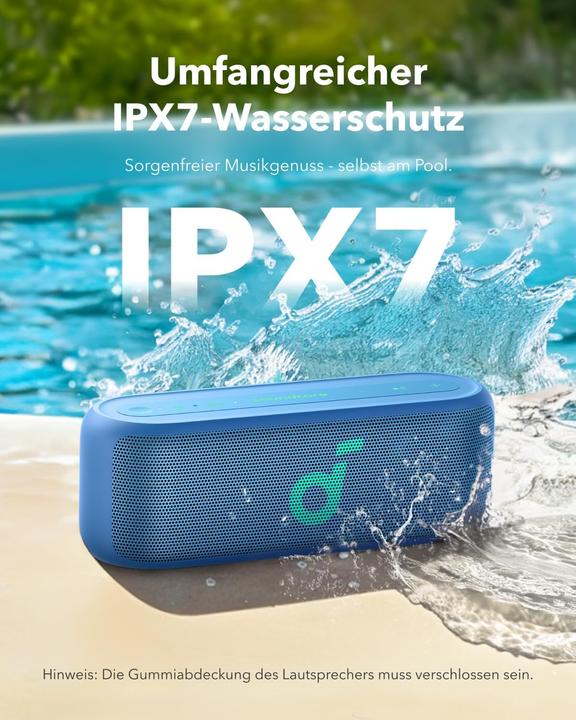 Produktbild Anker Tragbarer Bluetooth-Lautsprecher (16 h, Akkubetrieb)