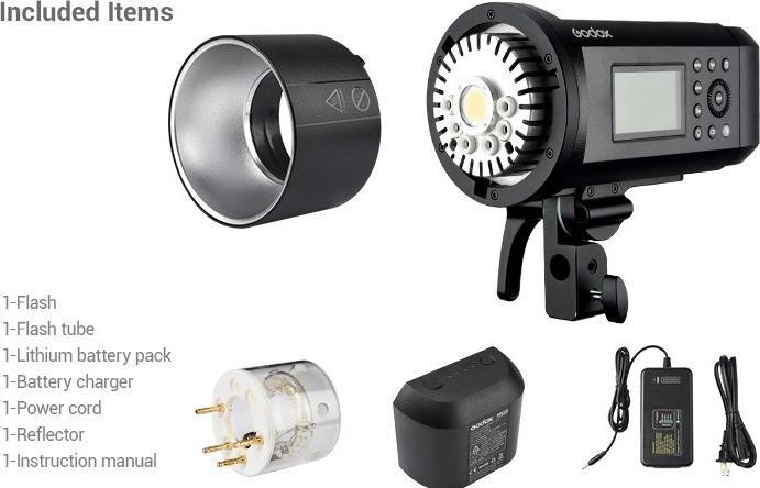 Actual product image Godox Witstro AD600 PRO TTL (600 W, Set)