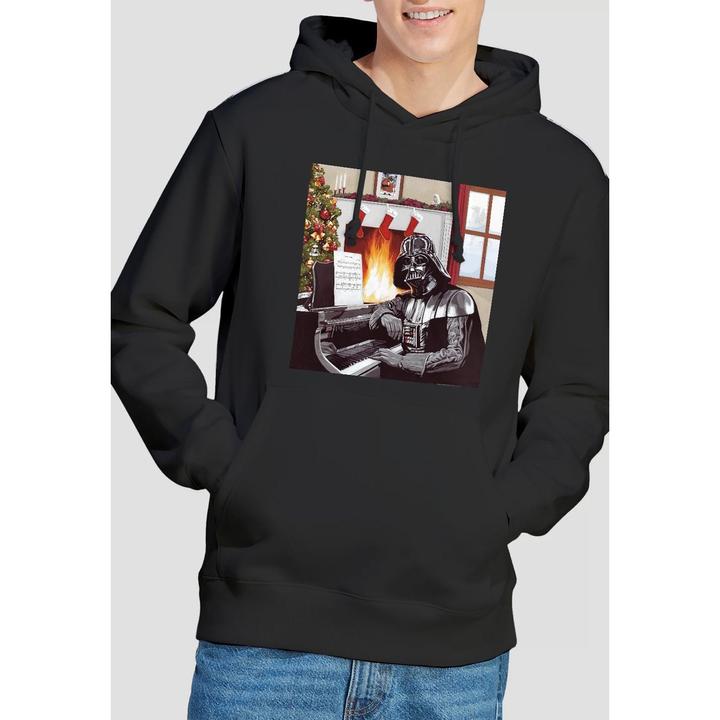 Immagine prodotto Star Wars Christmas Carols Felpa con Cappuccio Darth Vader Uomo (L)