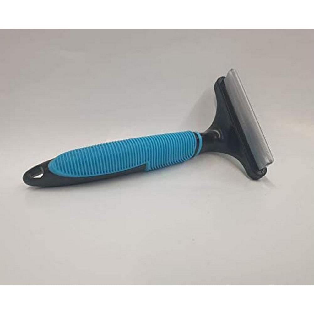 Brosse de toilettage NAYECO - Taille moyenne - Bleu