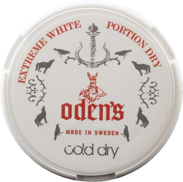 Odens Cold Dry Extreme White Portion (White Portion, 22 mg)