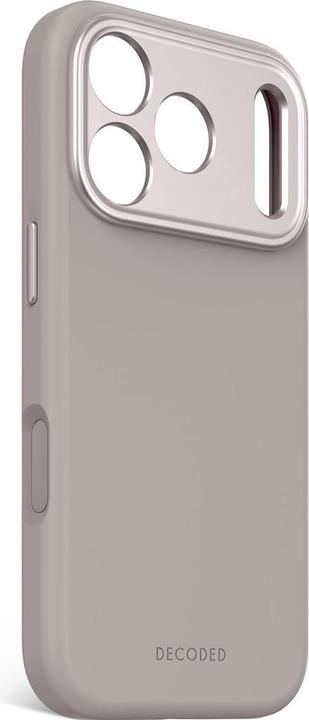 Actual product image Decoded Silicone Backcover Apple iPhone 17 Pro Soft Taupe (Apple iPhone 17 Pro)