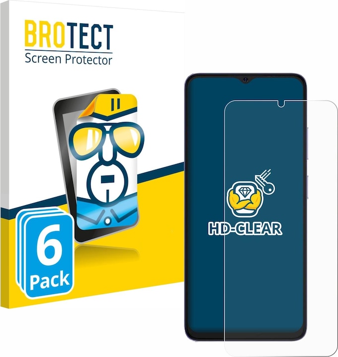 Produktbild BROTECT Schutzfolie Displayschutz Displayschutzfolie Folie Klar Transparent (6 Stück, Ulefone Armor 21)