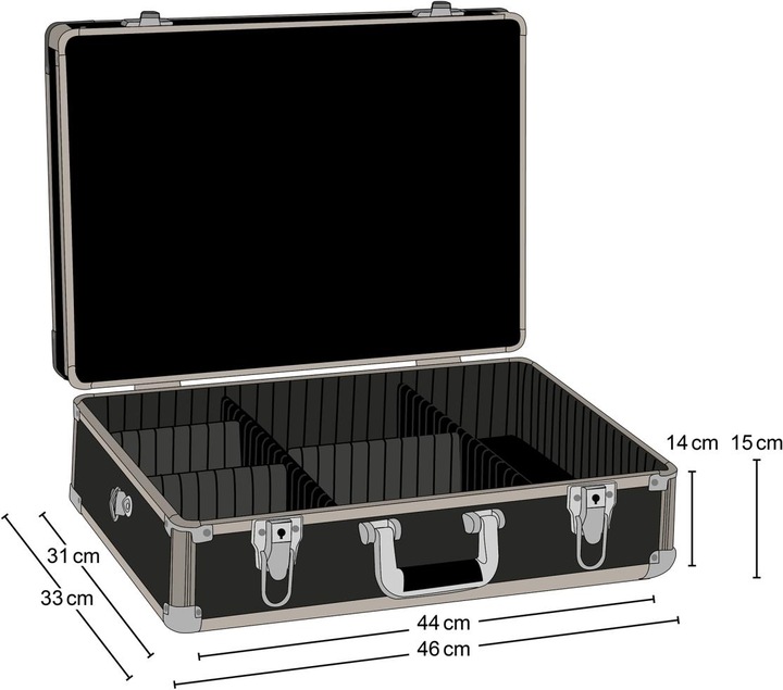 Produktbild Walimex Aluminium Foto-Koffer Basic (Fotokoffer)
