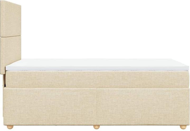 Produktbild VidaXL Bo x springbett mit Matratze 100 x 200 cm Stoff (100 x 200 cm)