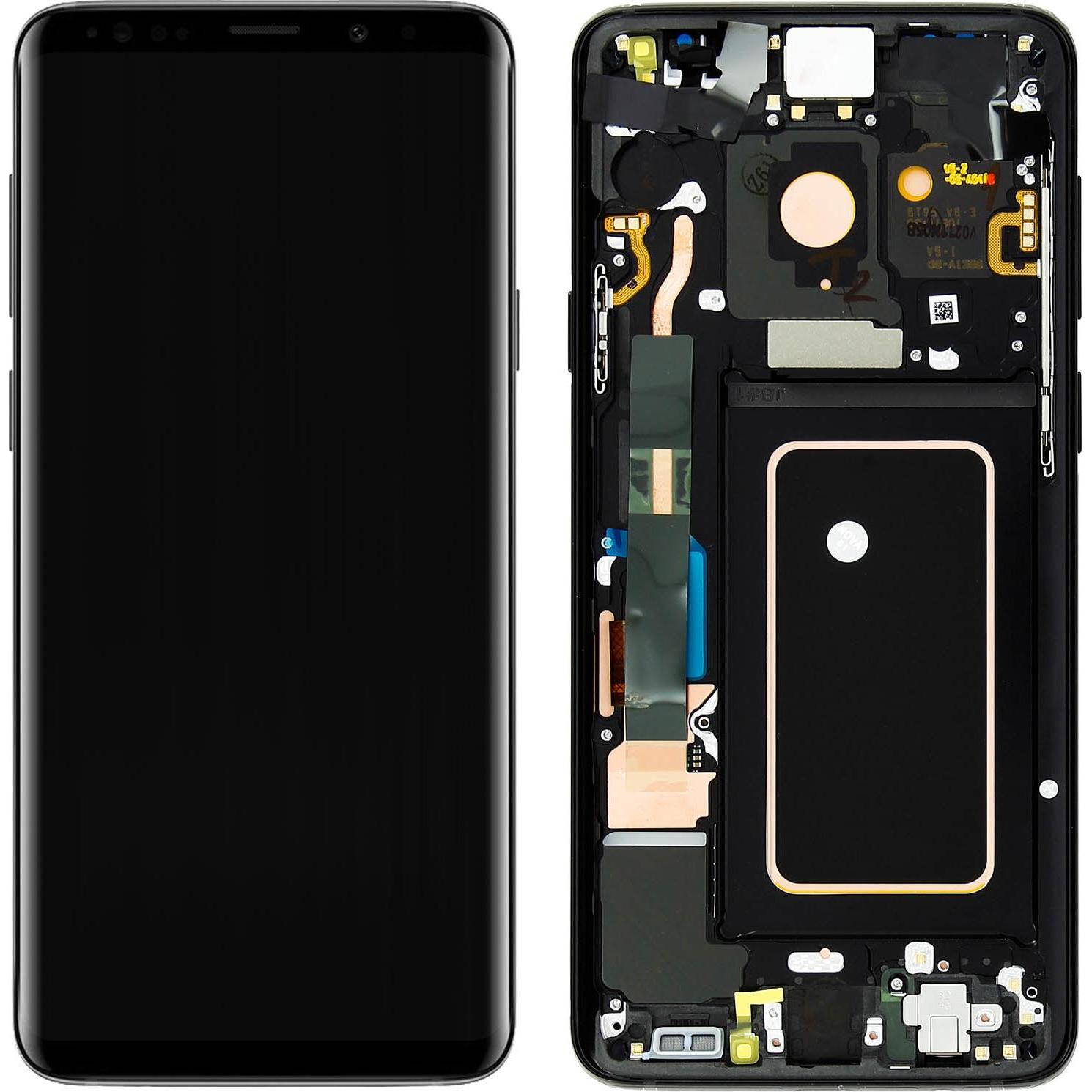 Samsung LCD-Display Galaxy S9 Plus (Display, Galaxy S9+), Mobilgerät Ersatzteile, Schwarz