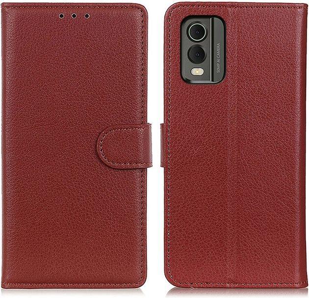 Actual product image MU Classic Litchi Leather Bookcover Series (Nokia C32)