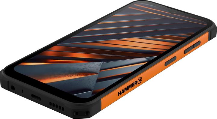 Produktbild Myphone Smartphone Iron Va Wasserdicht stossfest etange (64 GB, Orange, Schwarz, 6.56", Dual SIM)