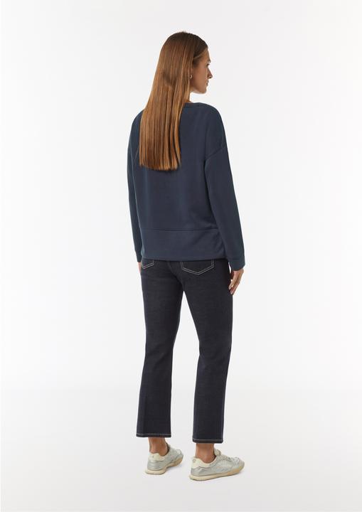 Produktbild Comma Sweatshirt Weiches Sweatshirt mit Schlitz am Saum (42)