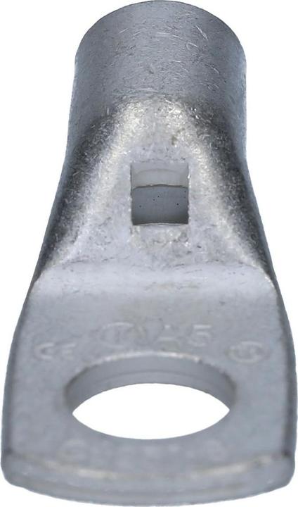 Actual product image Kalitec 10 pieces Cembre A5-M8 tubular cable lug 25mm² M8 uninsulated tinned copper