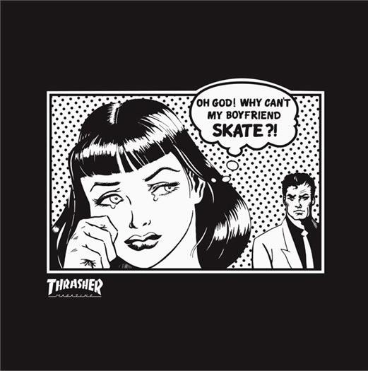 Produktbild Thrasher Boyfriend T-Shirt (XL)