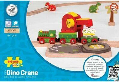 Actual product image Bigjigs Dino wooden bridge