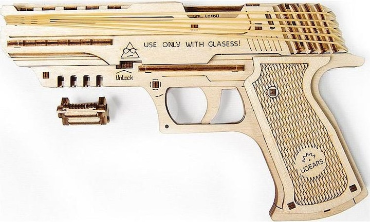 Actual product image Ugears Small firearm