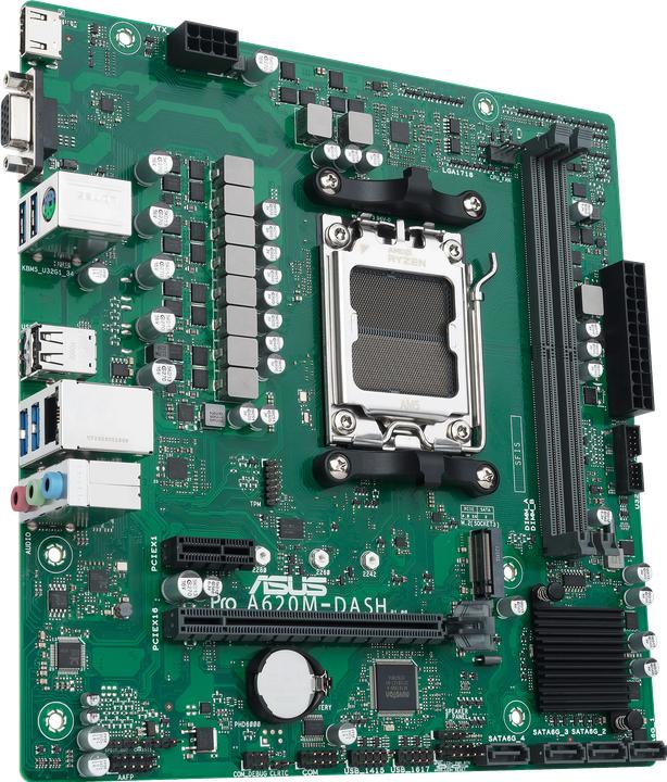 Produktbild ASUS PRO A620M-DASH-CSM (AM5, AMD A620, mATX)
