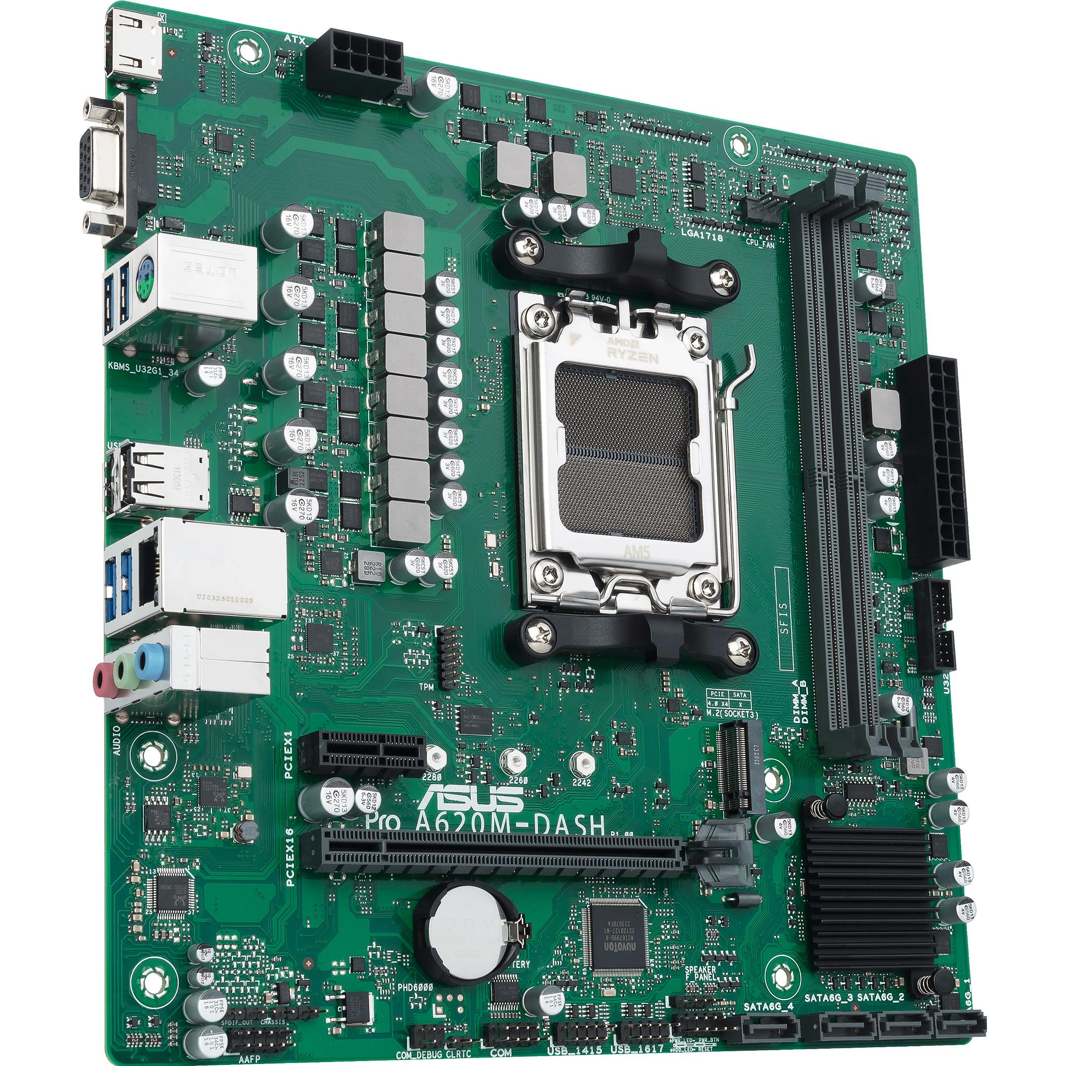 ASUS PRO A620M-DASH-CSM (AM5, AMD A620, mATX), Mainboard