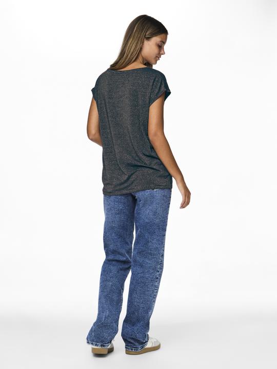 Actual product image Pieces Pcbillo Tee Lurex Stripes Noos Bc (S)