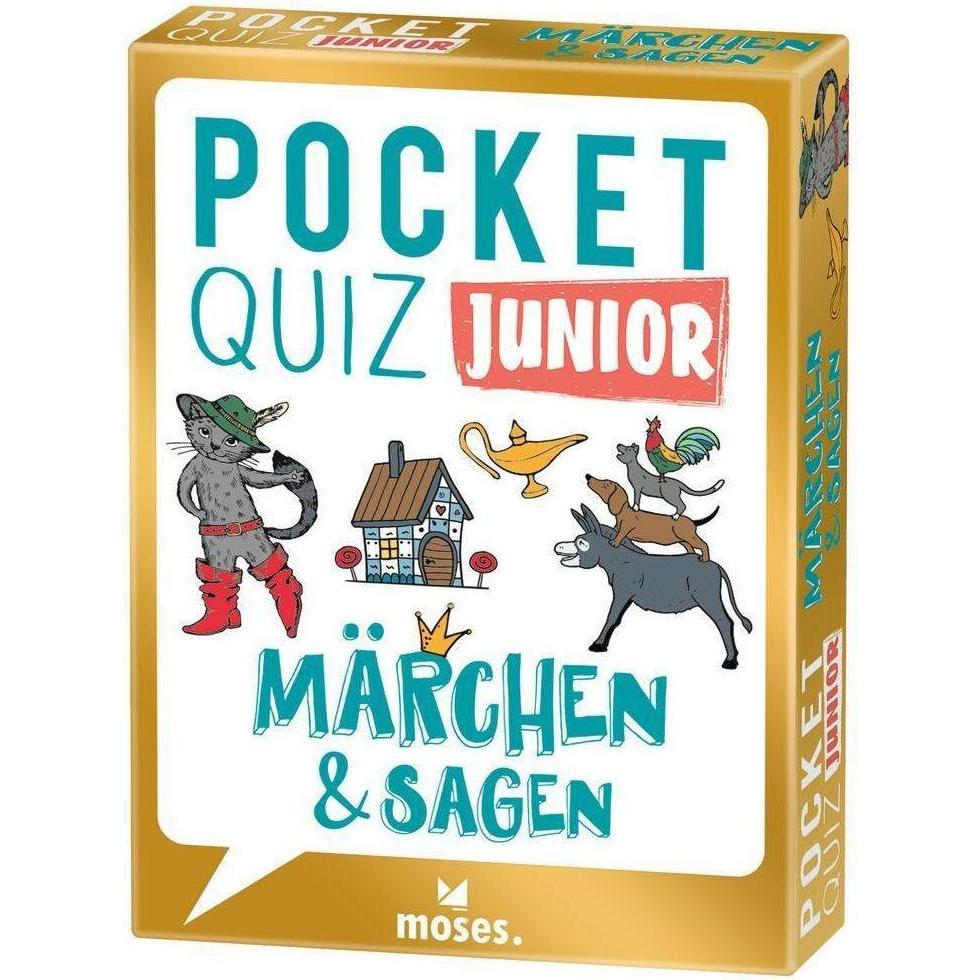 Moses Pocket Quiz junior Märchen & Sagen (Deutsch)
