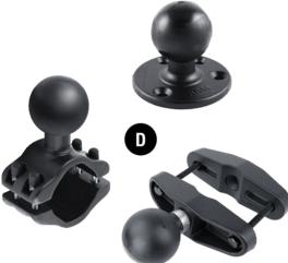Image du produit Rammount RAM RAM-D-202U - Connecteur à billes - pour P/N : RAM-D-201U