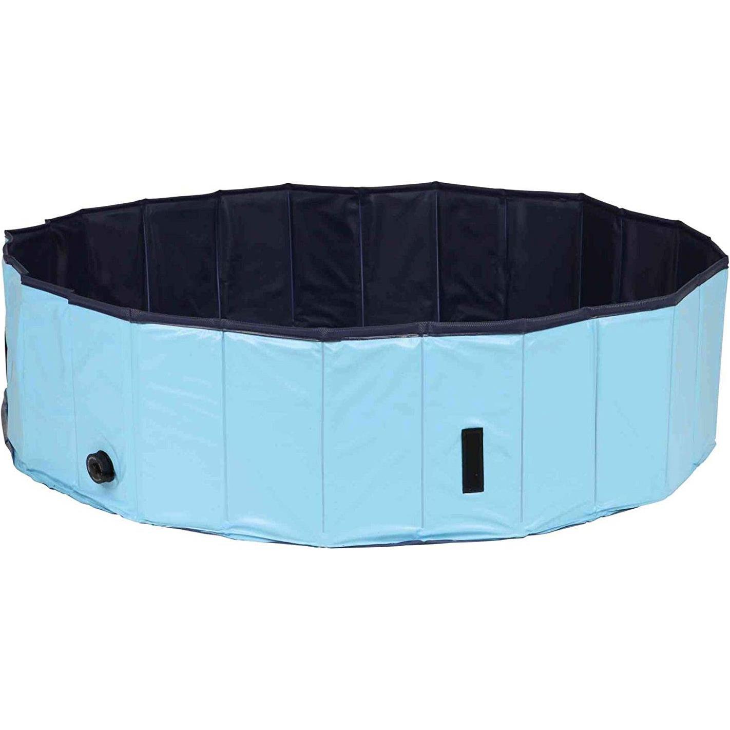 Trixie Hundebecken, 80 x 20 cm, Hellblau (Hundepool), Hundespielzeug