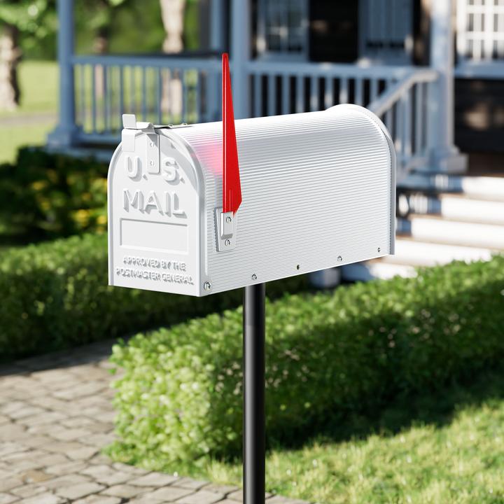 Actual product image Wiltec US Mailbox American Design Letterbox Postbox Letter Mail Post Box
