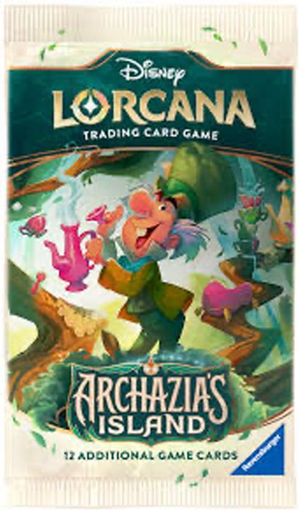 Produktbild Disney Archazia's Island Booster EN (Englisch, Booster Pack)