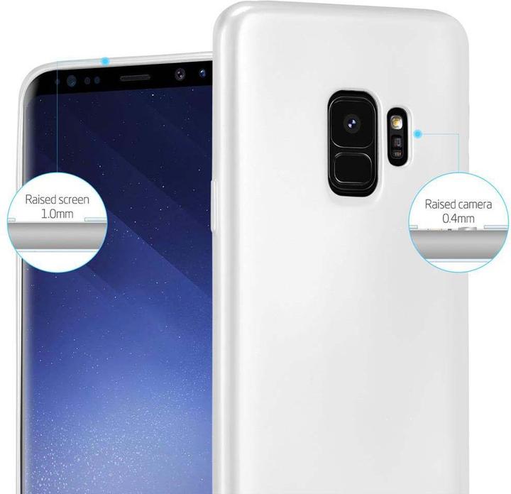 Actual product image Cadorabo Bumper TPU Matt Metallic (Samsung Galaxy S9+)