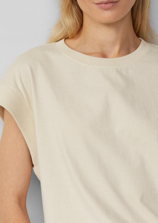 Produktbild S.Oliver T-Shirt T-Shirt im Relaxed Fit mit überschnittenen Schultern (36)