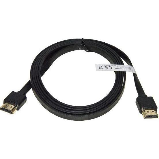 Link Nero Cavo Piatto Hdmi Ultra Slim 4K (1.80 M), Cavo Video,