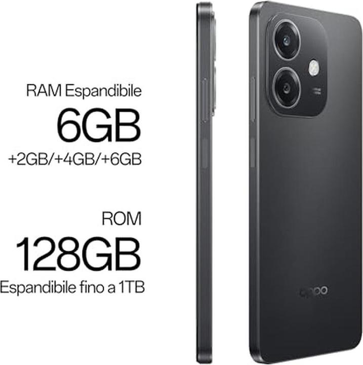 Actual product image OPPO A40 (128 GB, Sparkle Black, 6.67", Dual SIM, 4G)