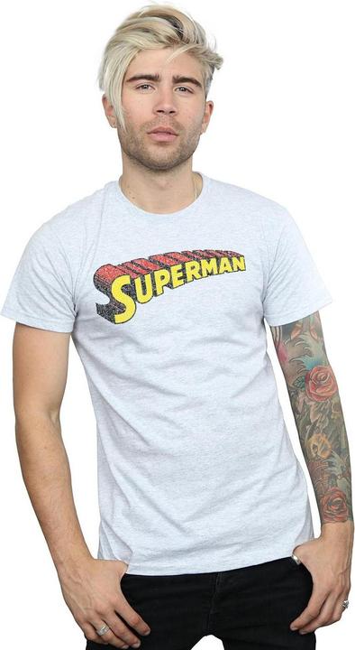 Image du produit - T-shirt SUPERMAN TELESCOPIC CRACKLE LOGO - Homme (S)