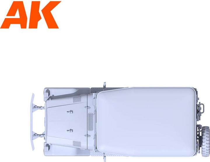 Produktbild AK Interactive 35001 FJ43 SUV w/Hard Top 1:35 Plastic Model Kit