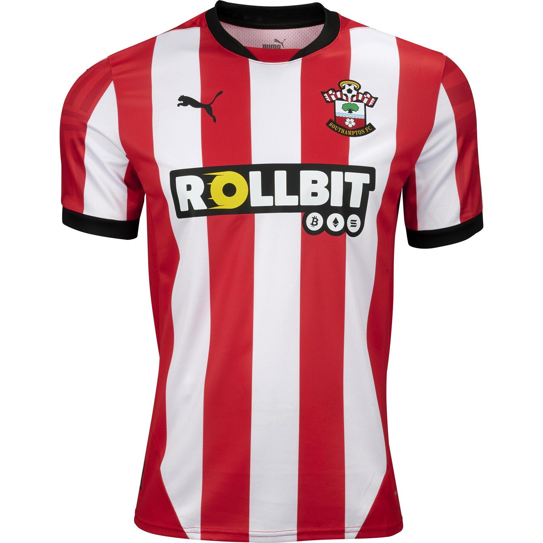Puma, Herren, Fussballtrikot, Southampton FC Home Jersey (XL), Rot, XL
