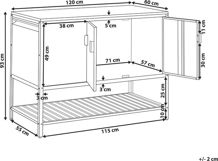 Produktbild Beliani Maenza