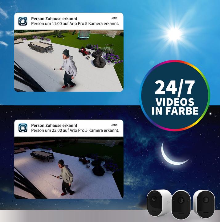 Actual product image Arlo Pro 5 2-pack (2560 x 1440 Pixels)