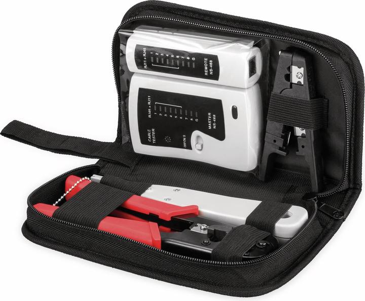 Actual product image Goobay Tool set for telephone and network installation (1 Piece)