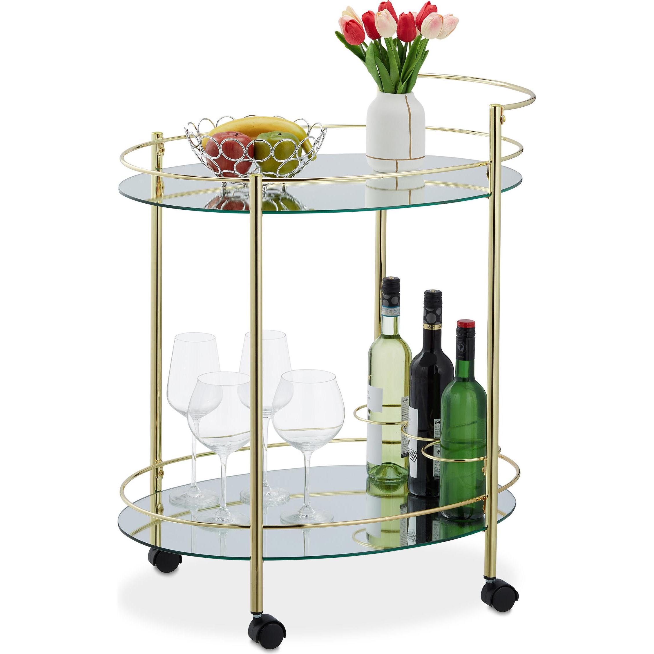 Relaxdays, Servierwagen, Servierwagen