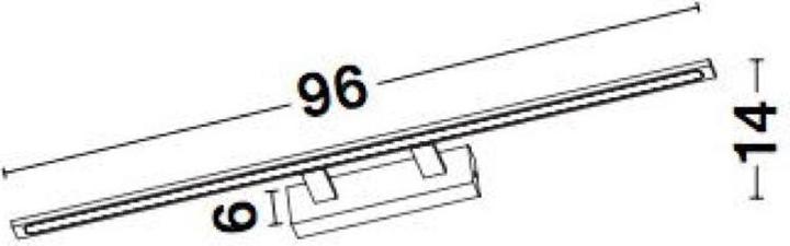 Productafbeelding Nova Luce Livia LED Wandlamp (2422 lm)