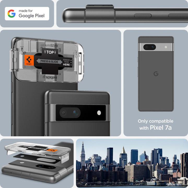 Actual product image Spigen Optics cover (1 Piece, Google Pixel 7a)