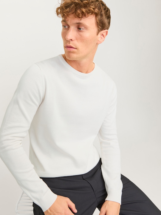 Produktbild Jack & Jones Einfarbig Strickpullover mit Rundhals Strickpullover mit Rundhals (XXL)