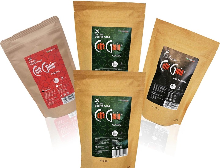 Immagine prodotto GiaMax Degu Set Caffè in cialde sfuso in sacchetto 80 cialde (80 x Porta.)