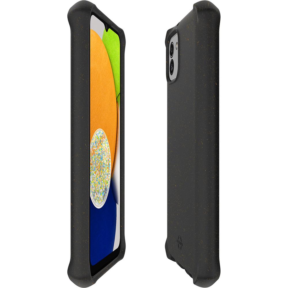 Itskins Itferonterraa03bk (Samsung Galaxy A03), Smartphone Hülle, Schwarz