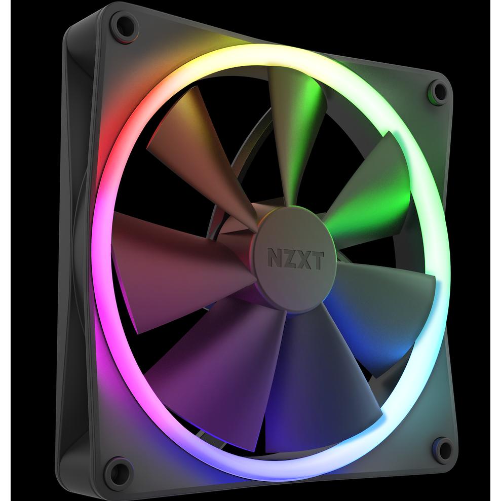 Thumbnail - NZXT F140 RGB (140 mm, 1 x), PC Lüfter, Schwarz