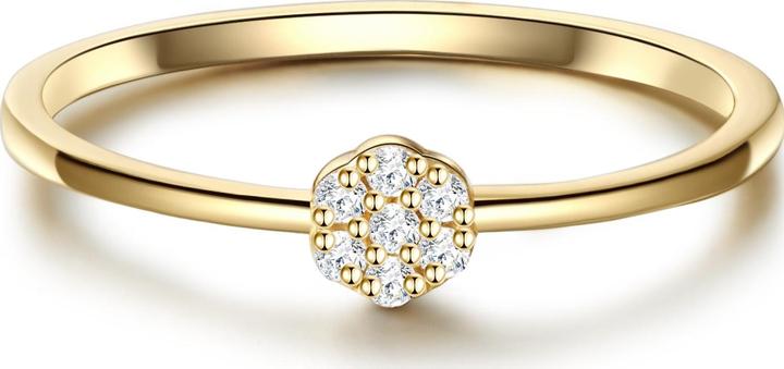 Produktbild Glanzstücke München Damen Sterling Silber Zirkonia gelbgold - 23676 (50, 925 Silber)