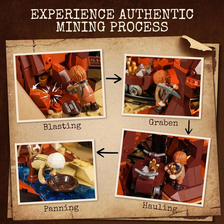 Produktbild Lumibricks Western Goldmine