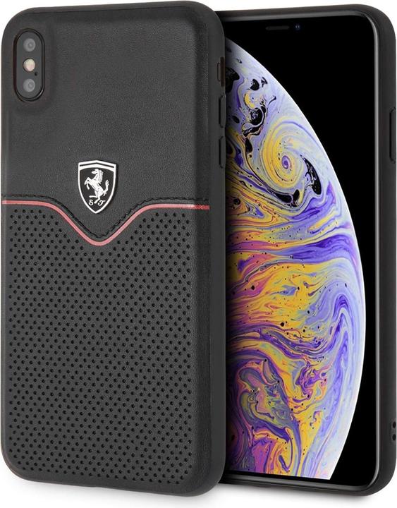 Immagine prodotto Ferrari Custodia rigida FEOVEHCI65BK iPhone Xs Max Nero (Apple iPhone XS Max)