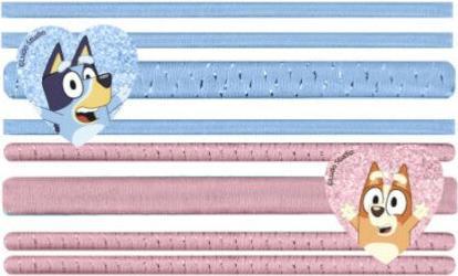 Cerda Bluey Heart Haargummi Set 8 Stk (Haarbandjes set)