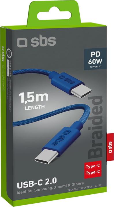 Produktbild SBS Tecabletissuetccb (1.50 m, USB 2.0, 60 W)
