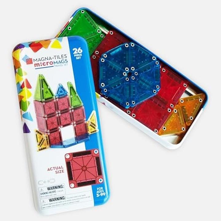 Actual product image Magna-Tiles microMags travel set