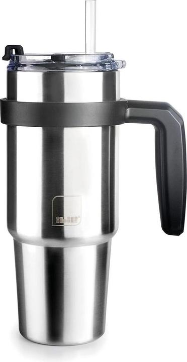 Ibili Becher Mit Henkel 669006 Grau Edelstahl 580 Ml (580 ml)