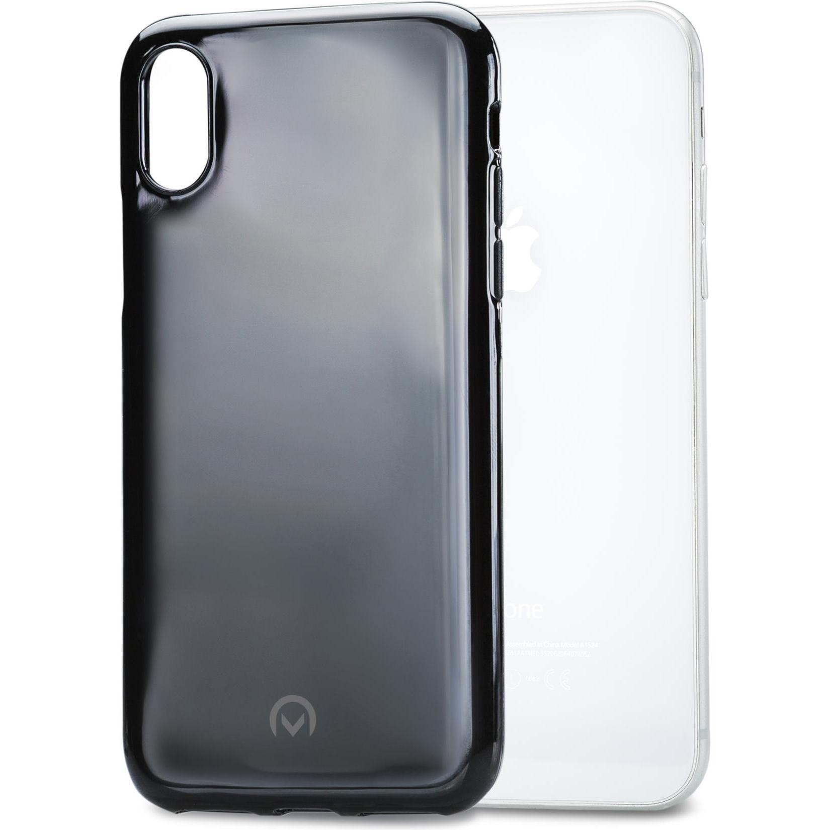 Mobilizera Mobilize Gelly Cover Til Iphone XS Max Sort (Apple iPhone XS Max), Smartphone Hülle, Schwarz